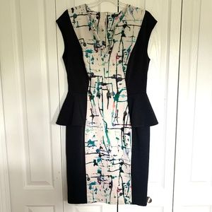 Jete Knee length Bodycon Dress L